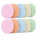 Dajidafu 10 Pieces Color Random Face Washing Discs Assortment Women Men Makeup Removal Pad Assorted Kit Scrubber Cleaning Tool