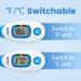 Digital Thermometer for Adults & Kids - Fast & Accurate Fever Reading for Oral, Armpit & Rectal Use - Flexible Tip & Waterproof - Large LCD Display - Ideal for Home Use - Termometro - Buy Online on SooperMarket.com