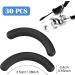 Replacement Silicone Eyelash Curler Refills 30 Piece Eyelash Curler Pad for Universal Eyelash Curler with Clear Storage Box - Buy Online on SooperMarket.com