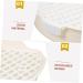 GANAZONO Rabbit Triangle Toilet Pet Litter Basin Pet Cage Guinea Pig Enclosure Pet Potty Abs White 25.00X19.00X10.00CM White - Buy Online on SooperMarket.com
