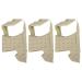 3PCs Hallux Valgus Bunion corrector breathable big toe separator foot correction tool foot bunion corrector for men women (L (40-45))