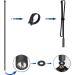 Bingfu Dual Band VHF UHF 136-520MHz Foldable CS Tactical Antenna for Handheld Ham Radio - Compatible with Kenwood, Wouxun, Baofeng, UV-5R, UV-82, GT-3 - 42.5 inch SMA Female - Buy Online on SooperMarket.com