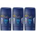 NIVEA NEW STICK FRESH ACTIVE STICK DEODORANT 50 ML - THINY APPEARANCE-ANTI-TRANSPIRANT-ERGONOMIC DESIGN-SOLID STICK (PACK OF 3 x 50 ML)