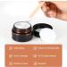 Collazoey 10-Piece Amber Glass Cream Jars Set | 20ml & 30ml Refillable Ointment Pots with Lids | Ideal for Cosmetics & Essential Oils | International Shipping Available - Buy Online on SooperMarket.com