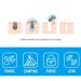 Epielle Makeup Remover Cleansing Towelettes - 15 Individual Wipes for Oil, Makeup & Waterproof Mascara Removal | Alcohol-Free, Paraben-Free, Cruelty-Free | Ideal for Travel & Gym - Buy Online on SooperMarket.com