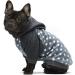 Fitwarm Polka Dot Pet Hoodie Sweatshirt - Fleece Dog/Cat Jacket (Medium, Grey) - Buy Online on SooperMarket.com