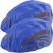 JSHAHA 2 Pack Bicycle Helmet Covers Bicycle Helmet Rain Cover Blue