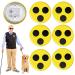 High -quality blind plugs blind badge with clamp pinfall for visually impaired blind badge for the blind and visually impaired blind tank for people with dementia 6 pieces new