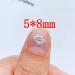100 PCS 3D Lips Charms Kawaii Nail Rhinestones - Valentine's Day Nail Art Decoration - Buy Online on SooperMarket.com