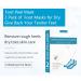 Foot Mask - 4 Pairs Peeling & Moisturizing Socks for Dry Cracked Feet | Spa Treatment for Men & Women | Gentle Corn Removal - Buy Online on SooperMarket.com