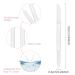 Buy WLLHYF 3-Piece Glass Cuticle Pusher & Nail File Set - Dual Ended Manicure Tool for Cuticle Care - Ships Internationally - Buy Online on SooperMarket.com