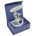 SILBERKANNE children's rattle with teething ring duck L 7 cm Premium Silver Plated noble silver plated in top workmanship