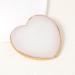 Gjinxi Resin Nail Art Palette Makeup Palettes Nail Mixing Palette Polish Color Mixing Plate Golden Edge Heart Shaped Nail Art Display Holder Display Board Heart Shape Cosmetic Mixing Tools - Buy Online on SooperMarket.com