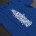 All+Every Pepsi White Doodle Bottle Men's T-Shirt M Royal Blue - Buy Online on SooperMarket.com