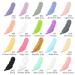 Weekjoey 20Pcs Feather Silicone Beads Jewelry Making DIY Bracelet Necklace Pendant - Soft Colorful Loose Beads in 20 Colors for Handmade Supplies - Buy Online on SooperMarket.com