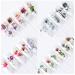 Macute Nail Decals: 24 Sheets Water Transfer Nail Stickers - Assorted Floral & Flamingo Patterns for Women's Fingernail Decorations and Manicures - Buy Online on SooperMarket.com