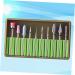 FOMIYES 2 Sets Para U as Nail Molding Gel Nails Gel Diamond Nail Bit Nail Art Supplies Nail Drill Bit Brush Nail Drill Bits Nail Drill Tool Head Grinding Head Nail File 5x1cmx2pcs Greenx2pcs - Buy Online on SooperMarket.com
