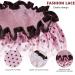 AOOWU Shower Caps 2 Pack Waterproof Bath Caps Large Reusable Shower Hats Elastic Band Double Layers Hair Bath Caps with Soft Ruffled Edge for Women Girls Ladies Spa Salon Home Use 2 Pcs Bowknot+Dots - Buy Online on SooperMarket.com