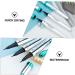 3pcs Very Fine Eyeliner Liquid Eyeliner Girls Long-lasting Eyeliner Makeup Tool Ink Line - Buy Online on SooperMarket.com