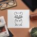 2 x Cute Mouse Microfiber Cleaning Cloths | Soft Durable & Eco-Friendly Perfect for Screens & Glasses - Buy Online on SooperMarket.com