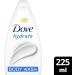 Dove Hydrate Body Wash Body Cleanser Shower Gel With Plant-Based Moisturisers For Softer Smoother Skin After One Shower 225 Ml - Buy Online on SooperMarket.com