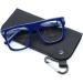 Jurchio Unisex Classic Vintage Space Glasses - Clear Lens Frames for Men & Women with Blue Case - Buy Online on SooperMarket.com