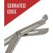Briggs Precision Cut Shears Scissors 7.5 Inch - Red | Ideal for Medical or Personal Use - Buy Online on SooperMarket.com