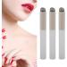 Round Head Lip Brush Reusable Silicone Applicator for Lip Gloss with Dustproof Carrying Box Concealer Brush for Blending Makeup - Buy Online on SooperMarket.com