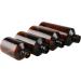 Tianzd 3-Pack 50ml Brown Plastic Bottles with Silver Caps & Orifice Reducer | Essential Oil & Makeup Containers | International Shipping Available - Buy Online on SooperMarket.com