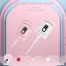 ATTEASAY Heated Eyelash Curler | 3 Heat Modes, LCD Display, USB Rechargeable - Pink - Buy Online on SooperMarket.com
