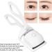 Heated Eyelash Curler 24 Hours Long Lasting Rechargeable Electric Eyelash Curler Curved Design Small and Portable for Travel - Buy Online on SooperMarket.com