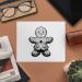 Buy Gingerbread Man Microfiber Glasses Cleaning Cloth - LC00024034 | International Shipping Available - Buy Online on SooperMarket.com