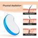 Crystal Hair Eraser - Painless Exfoliation and Hair Removal Tool - Portable and Reusable - Blue - Buy Online on SooperMarket.com