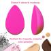 BEAUTYBLENDER Original Pink and Nude Makeup Sponges - Flawless Blending for Liquid Foundations, Powders & Creams - Vegan, Cruelty-Free, Made in USA - Buy Online on SooperMarket.com