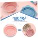 Angoily 10 pcs Foldable Brush Cleaner Mat Makeup Tools powder puff Cosmetics Brush Scrubber Makeup Cleaner wash bowl cleaning pad cleaning bowl cleaning board Cleaner Makeup Brush Cleaner 14.5x14.2cmx5pcs Assorted Colorx5pcs - Buy Online on SooperMarket.com