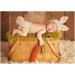 Newborn Baby Photography Prop Bunny Hat | Crochet Knit Easter Costume for Boys and Girls | Cute Christmas Photo Shoot Outfit | Multicolor | 0-3 Months - Buy Online on SooperMarket.com