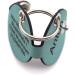 Copter Farm Dog Brand Bag | Engraved Art & Real Leather | Customizable Turquoise Round Collar Bag for Dogs - Buy Online on SooperMarket.com