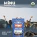 MiNU Organic Thompson Raisins 16 oz - Unsweetened, No Sulphur, Paleo & Vegan Superfood - Non-GMO & Gluten Free - Buy Online on SooperMarket.com