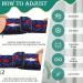Huamanlou 3 Pack Adjustable Elastic Nylon Sport Bands Compatible with Fitbit Inspire 2/Inspire/Inspire HR/Ace 2/Ace 3  Soft Solo Loop Stretchy Straps Replacement Wristbands for Fitbit Inspire Women Men Black+Bohemian Red+Bohemian Blue - Buy Online on SooperMarket.com