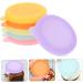 Alipis 6pcs Espresso Cup Appetizers Coffee Mugs Seasoning Plate Lids Small Dipping Bowls Lid Soy Sauce Dipping Bowls Lid Sauce Cups Cover Ketchup Small Plate Travel Silica Gel - Buy Online on SooperMarket.com