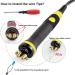Wood Burnning Kit Professional Pyrography Wood Burner Adjustable Temperature Woodburner Machine with Pen for Adults Wire Tips - Buy Online on SooperMarket.com
