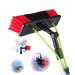 photovoltaic cleaner window cleaning pole Window Cleaning Water-fed Pole 30ft Extendable Telescopic Brush Squeegee Attachment With Backpack Window Professional Washer Kit (Size : 6m/19.6ft)