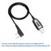 Baofeng USB Programming Cable CH340 Chip for GMRS Radio Two Way Radio - Black-CH340 - Buy Online on SooperMarket.com