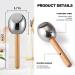 Ice Globes for Facial Skin Care - Unbreakable Steel Cooling Rollers & Cryo Sticks for Women | Tighten Skin & Reduce Puffiness - Buy Online on SooperMarket.com