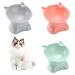 3 PCS Raised Cat Bowl Elevated Cat Feeding Bowls with Stand Tilted Pet Dog Cat Bowl Anti-Tipping Anti Vomit Cat Food Bowl Feeding Water Bowl Cat Dishes 15 Tilted Raised Cat Feeder