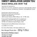 VAHDAM Sweet Himalayan Green Tea Blend | Pure Leaves from the Himalayas | Easy Brewing and Delicious Taste - Buy Online on SooperMarket.com