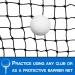High Impact Heavy Duty Golf Netting for Hitting, Driving, and Chipping | 10 X 10 Black Net with Carabiners - Buy Online on SooperMarket.com