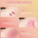 Natural Matte Cream Blush Stick for Cheeks, Eyes, and Lips - Long-Lasting Moisturizing Formula | 3 Shades (Happy, Hope, Love) - Buy Online on SooperMarket.com