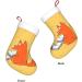 YYHHAOFA Sunflower Seeds and Foxes Christmas Decorative Stockings : Soft Light and Tactile Suitable for Christmas Halloween - Buy Online on SooperMarket.com
