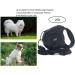 Retractable Dog Leads 26ft Pet Adjustable Leash for Small Medium Large Dogs Up to 49.8Kg (Black) - Buy Online on SooperMarket.com